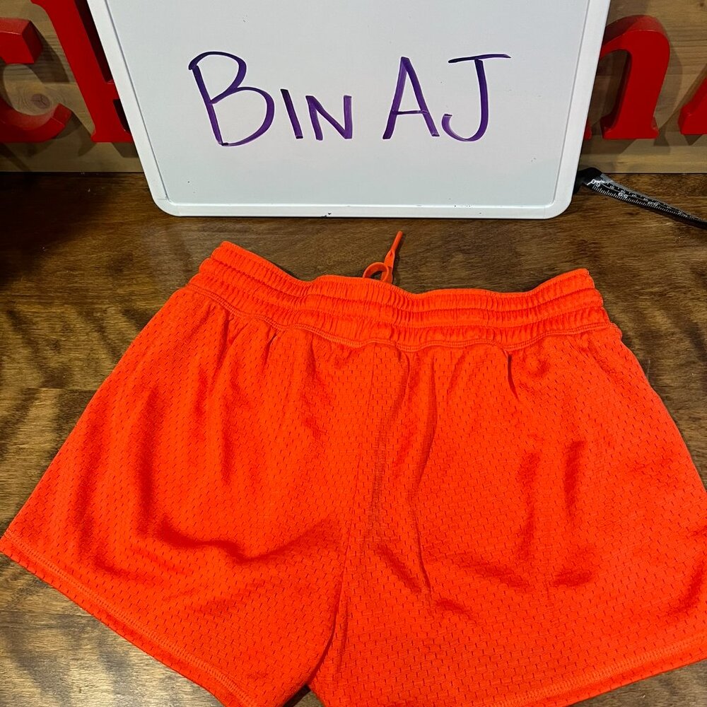 Bright Orange champion shorts draw string bin AJ - Picture 5 of 5